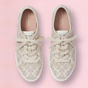 Kate Spade Vale Spade Flower Coated Canvas Sneakers
